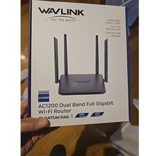 WAVLINK AC1200 WiFi Router Dual-Band Wireless WiFi Router MU-MIMO 2 LAN 1000Mbps