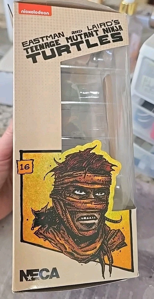 Figura NECA Teenage Mutant Ninja Turtles Mirage Comics The RAT KING 7" TMNT  Foto 2 de 4