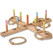 Eichhorn 100004405 - Outdoor Ringwurfspiel B-Ware - Top Zustand - Unvollständig