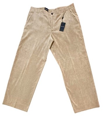   GIORGIO ARMANI CORDUROY TROUSERS MADE IN ITALY SIZE EU56/US42 NEW RETAIL $775