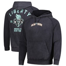 Unisex Stadium Essentials Black New York Liberty Get Back Oversized Vintage