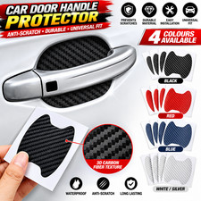Carbon Fiber Car Door Handle Protector Film Anti Scratch Sticker Carbon Fiber Car Door Handle Protector Film Anti Scratch Sticker
