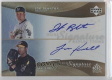 2005 Upper Deck Reflections Dual Signature Ian Snell Joe Blanton #JBIS Auto 0f4