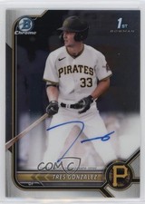 2022 Bowman Draft Chrome Draft Pick Auto Tres Gonzalez #CDA-TG Auto 1m7r