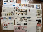 Collection Of 100 GB FIRST DAY COVERS, See Photos For Details, Lot 1