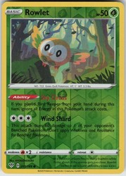 Rowlet 011/189 Darkness Ablaze Reverse Holo Common