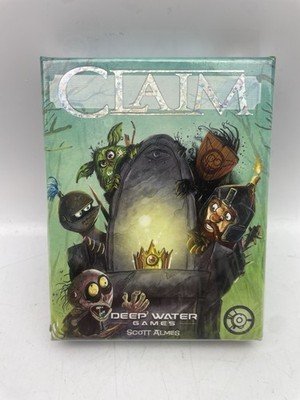   NEW Claim Card Game Deep Water Games by Scott Almes - FACTORY SEALED - L@@K!  