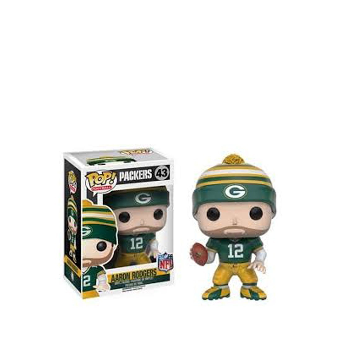 En Oferta Funko Pop Football: Packers - Aaron Rodgers Vinyl Figure