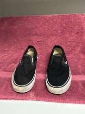 VANS Classic Slip-On Black and White Size 7