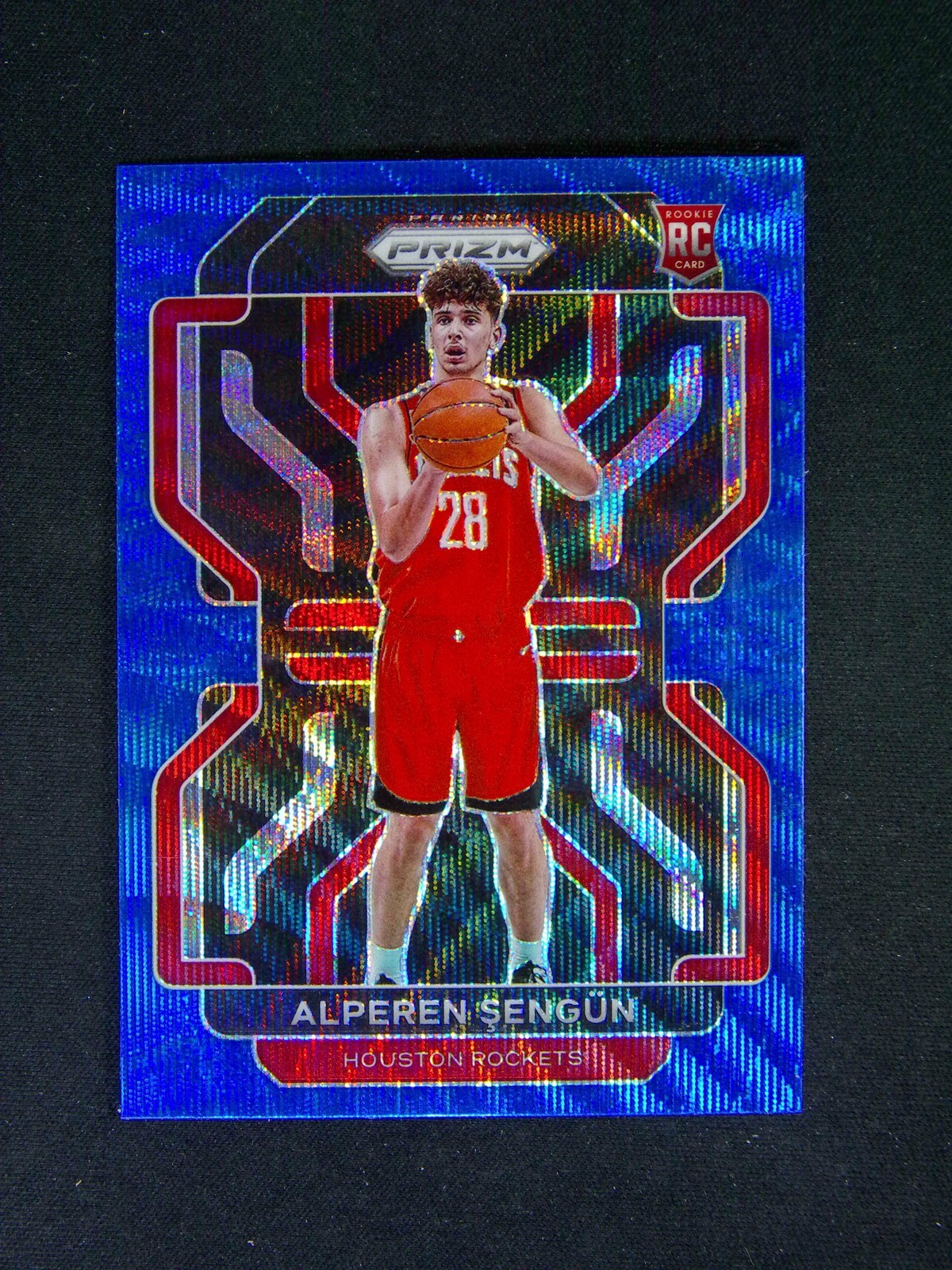 2021-22 Panini Prizm Alperen Sengun #318 RC Rookie Blue Wave