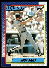 1990 Topps Jody Davis Atlanta Braves #453