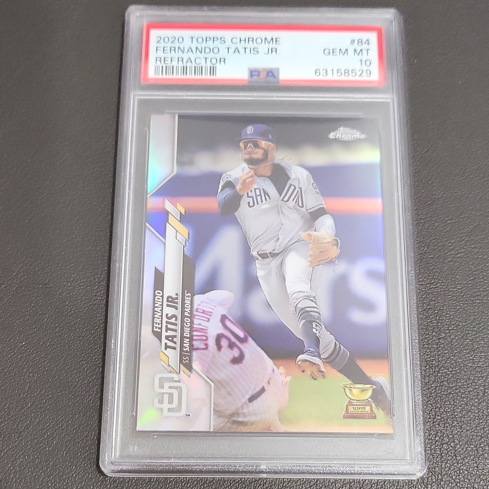 Fernando “El Niño” Tatis Jr. 2020 Topps Chrome Refractor #84 – PSA 10 Gem Mint