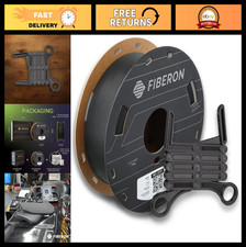 Black 1.75mm Carbon Fiber Reinforced PET 3D Printing Filament 0.5kg - High Stabi