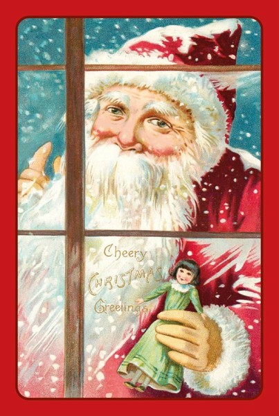 Holzschild 18X12 Cm Weihnachtsmanne Christmas Deko Geschenk Holz Schild-image