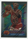 Topps Finest Michael Jordan 331 1994-95 Chicago Bulls 45 Jersey w/coating Card