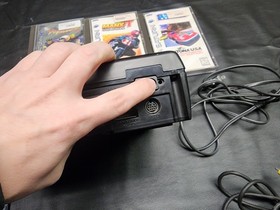 Sega Saturn Model 1 Video Game Console MK-80000 BUNDLE w/ 5 games