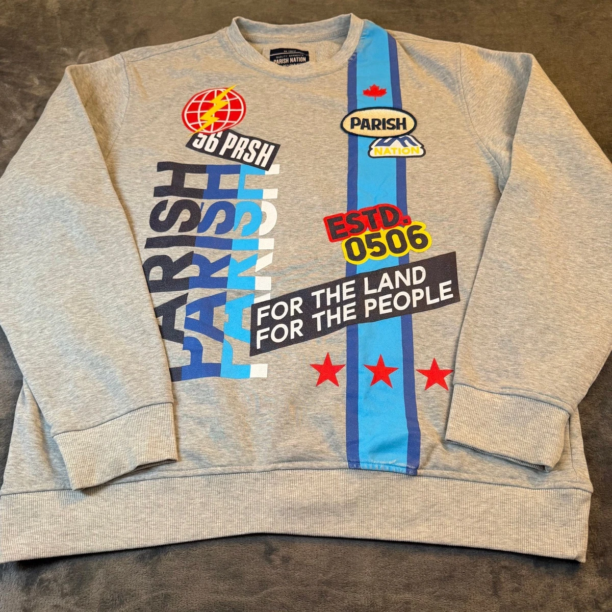 Pull à Capuche Manches Courtes Parish Nation Taille XL Homme - Occasion Excellent état