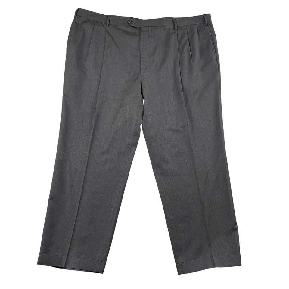 Traje Completo Jos A Bank Signature Dorado Para Hombre 52R (LEER) Gris 100% Lana Boda Foto 3 de 4