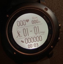 UW90 Smartwatch GPS Schrittzähler Kompass Golf / Schläge