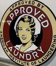 Top Quality Approved Laundry American Laundry vintage reproduction Garage Sign