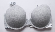 PINK Women's Wear Everywhere Lightly Lined T-Shirt Bra DH3 Grey 32DD NWT