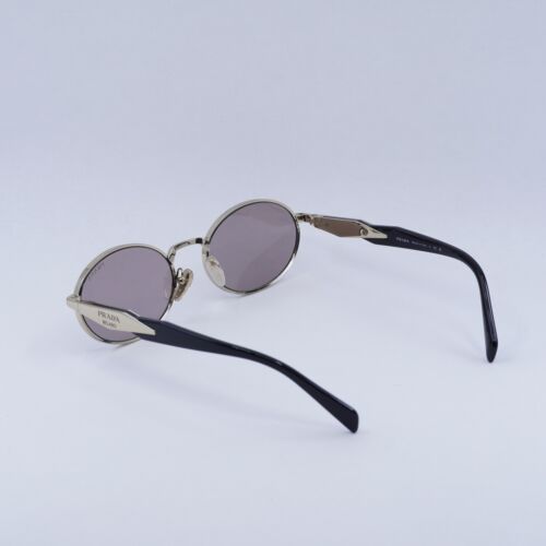 PRADA PR65ZS ZVN20I Pale Gold/Light Purple Brown 55-20-140 Sunglasses New Aut... - Picture 5 of 6