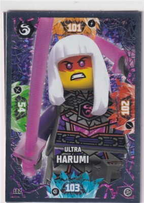 Lego Ninjago Serie 8 TCG Karte Nr. 102 Ultra Harumi | eBay