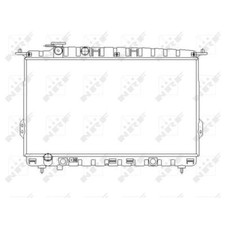 Kühler Motorkühlung NRF für KIA Magentis GD MS Opirus GH Hyundai Sonata IV EF