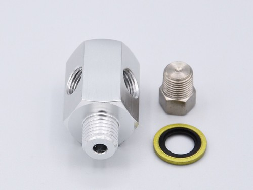 BMW E30 E36 - M12x1.5 Adapter für Öldruckgeber Öldruckschalter usw. 1/8" NPT - Bild 4 von 6