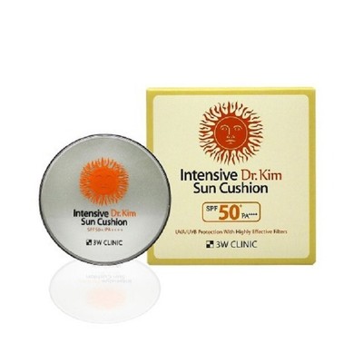 [3W CLINIC] Intensive Dr.Kim Sun Cushion SPF50+ PA++++ 15g / Korean Cosmetics