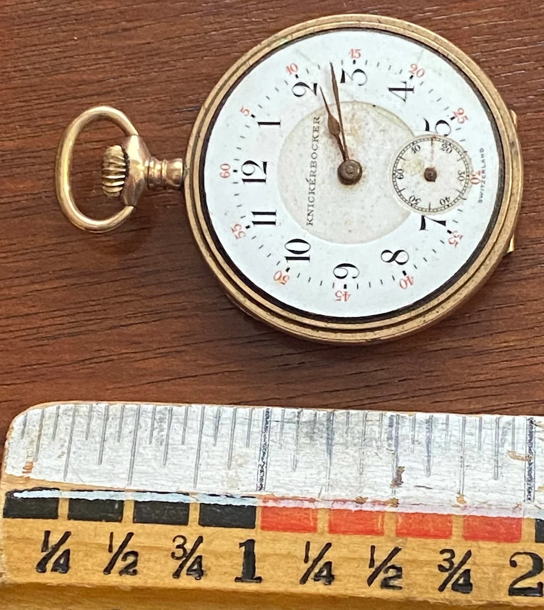 Knickerbocker pocket best sale watch