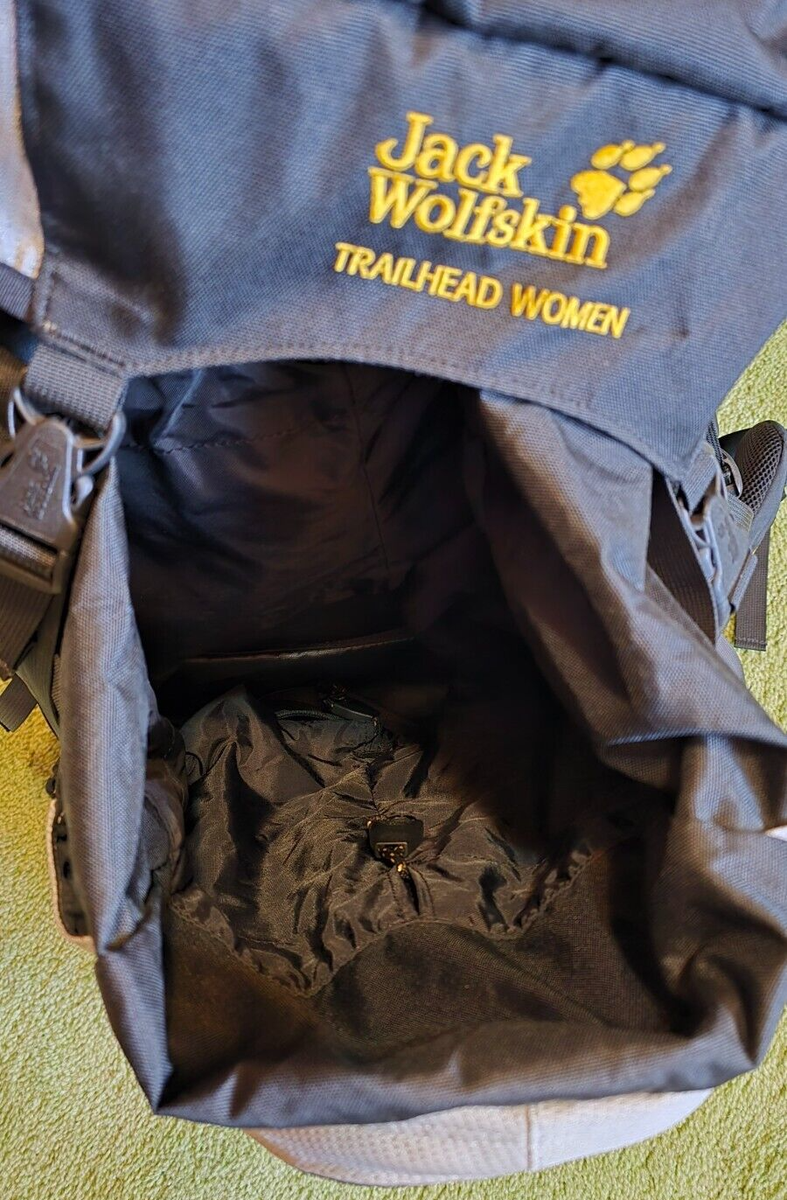 Jack Wolfskin Trailhead Women backpack. Used once and stored