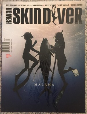 Hawaii Skin Diver International Malama The Breath Issue 62 2015 FREE SHIPPING