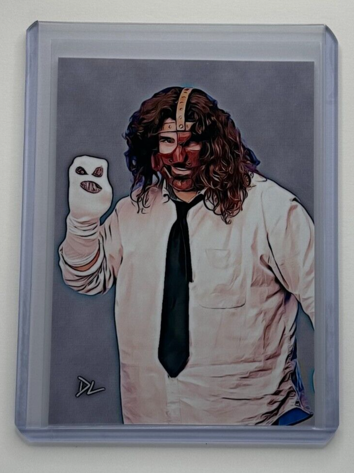 Mankind Limited Edition Artist Signed “Mick Foley” Trading Mankind Limited Edition Artist Signed “Mick Foley” Trading
