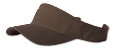 Summer Golf Brown Adjustable Visor
