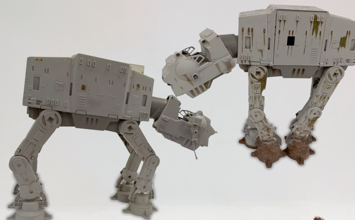 未使用　スターウォーズ STAR WARS AT-AT Kenner ケナー 2X Star Wars AT-AT Imperial Walker Vintage Kenner 1981/1997 ESB