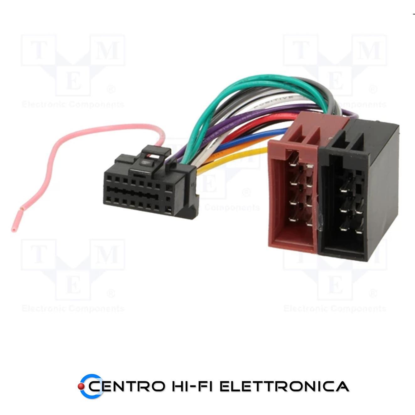 Connettore ISO Autoradio Alpine 16 Pin