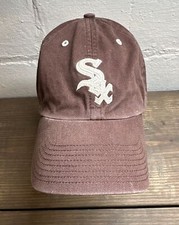 Baseball Chicago White Sox Est 1901 MLB The Franchise Brown Fitted Hat Large