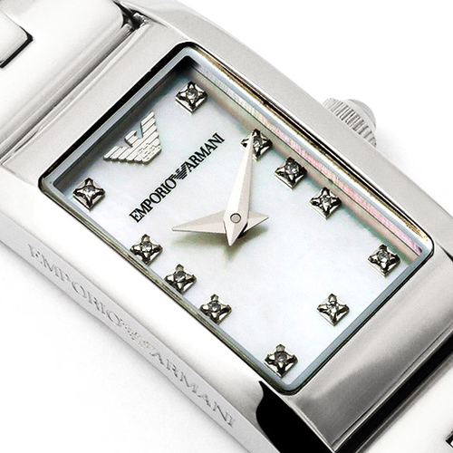 diamond armani watch