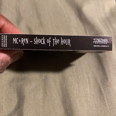 Shock of the Hour MC Ren Cassette, Nov-1993 Ruthless Rap Hip Hop