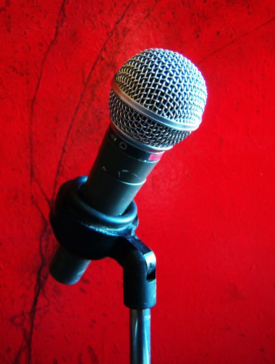 Vintage 1980's Shure PE86L cardioid dynamic microphone Low Z w