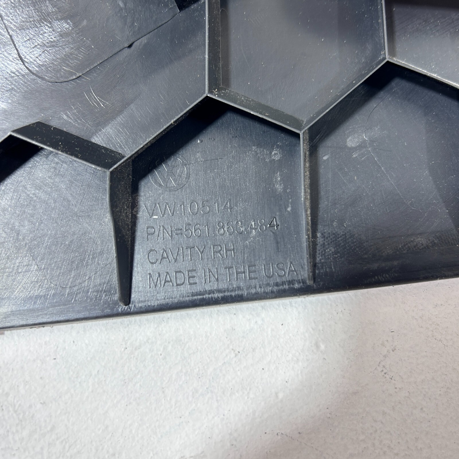 2012-2022 VOLKSWAGEN PASSAT FRONT RIGHT DOOR SILL KICK PANEL OEM