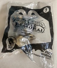McDonald's Happy Meal Toy Power Rangers Super Samurai 7 Gold Ranger