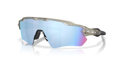 Oakley Radar EV Path Matte Grey Ink/Prizm Deep Water Polarized Sunglasses