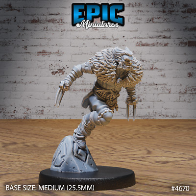 Beast Master by Epic Miniatures | D&D | DnD | Print on Demand