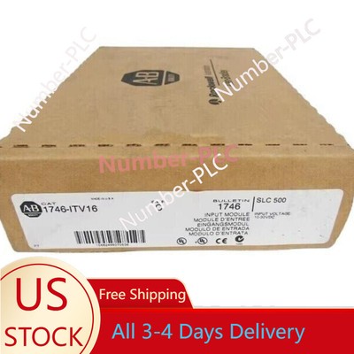 New Factory Sealed AB 1746-ITV16 SER C SLC 500 16 Point Input Module