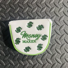 NEW Money Maker Lucky Mallet Putter Head Cover 10 11 2 Ball Lab Odyssey Sigma