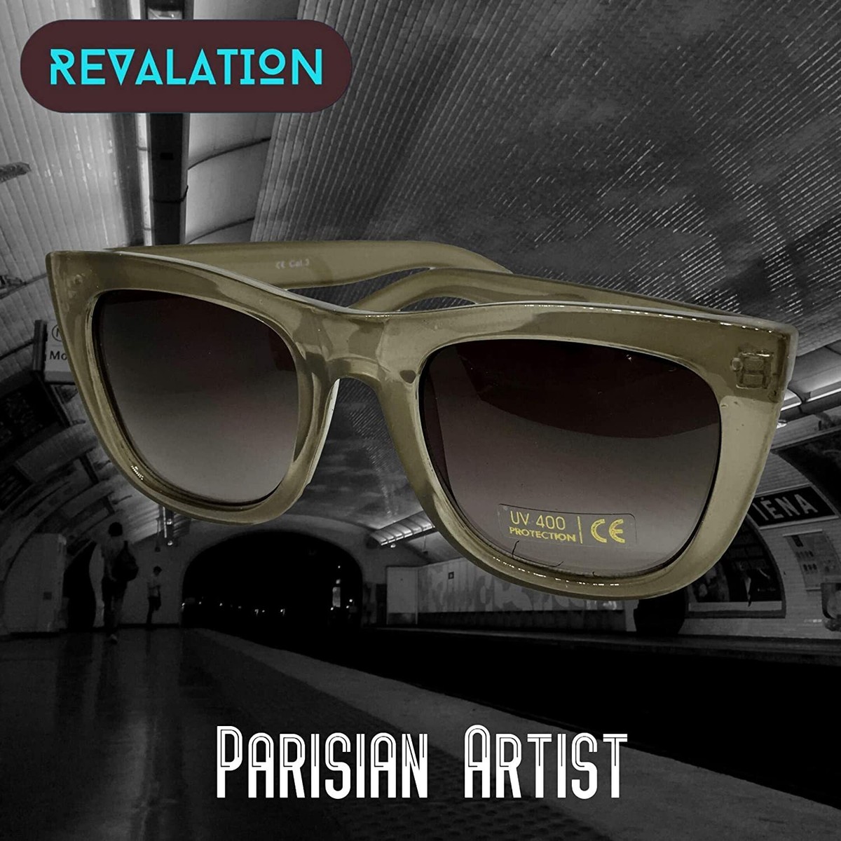 REVALATION Unisex Sunglasses for Men Sunglasses For Women UV Light 400 Resin REVALATION Unisex Sunglasses for Men Sunglasses For Women UV  main image 3
