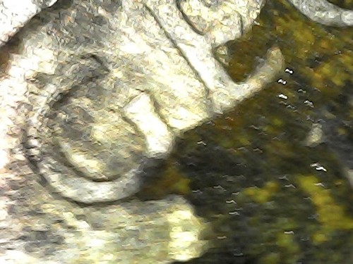 LOOK!!! *GOLD***MINTING ERROR W/ GOLD-1999-Missing clad layer-DDR&O +Die crack - Picture 11 of 24