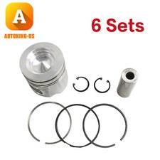 107mm Std 6 Sets Piston Piston Rings For 07-19 Dodge Ram 6.7l Cummins 4955365 107mm Std 6 Sets Piston Piston Rings For 07-19 Dodge Ram 6.7l Cummins 4955365